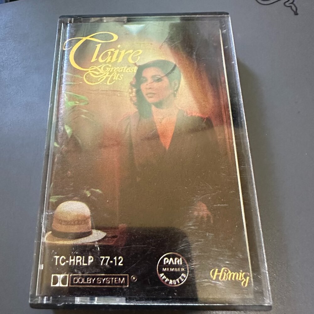 Claire Greatest Hits Cassette Album Himig OPM Made in Philippines